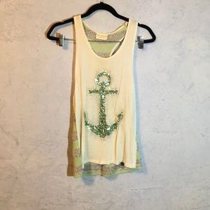 Sequin anchor tank
